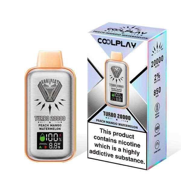 COOLPLAY Turbo 20000 Puffs 20MG Rechargeable Disposable Vape in Dubai - Image 5