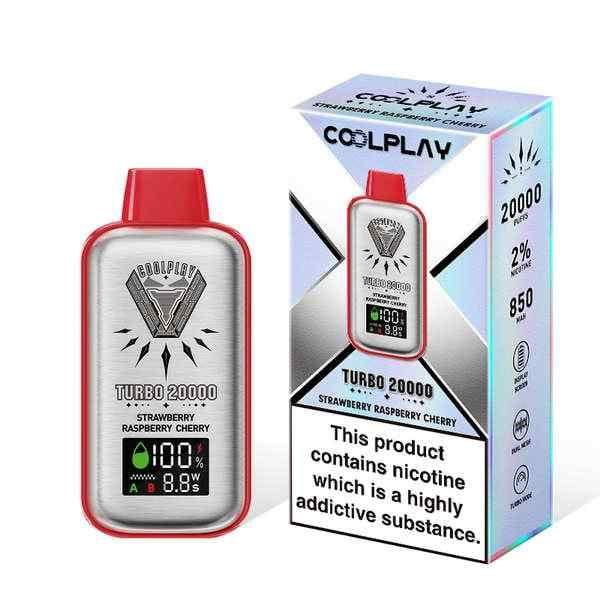 COOLPLAY Turbo 20000 Puffs 20MG Rechargeable Disposable Vape in Dubai - Image 3