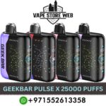 GEEK BAR Pulse X 25000 Puffs 50MG Disposable Vape in Dubai