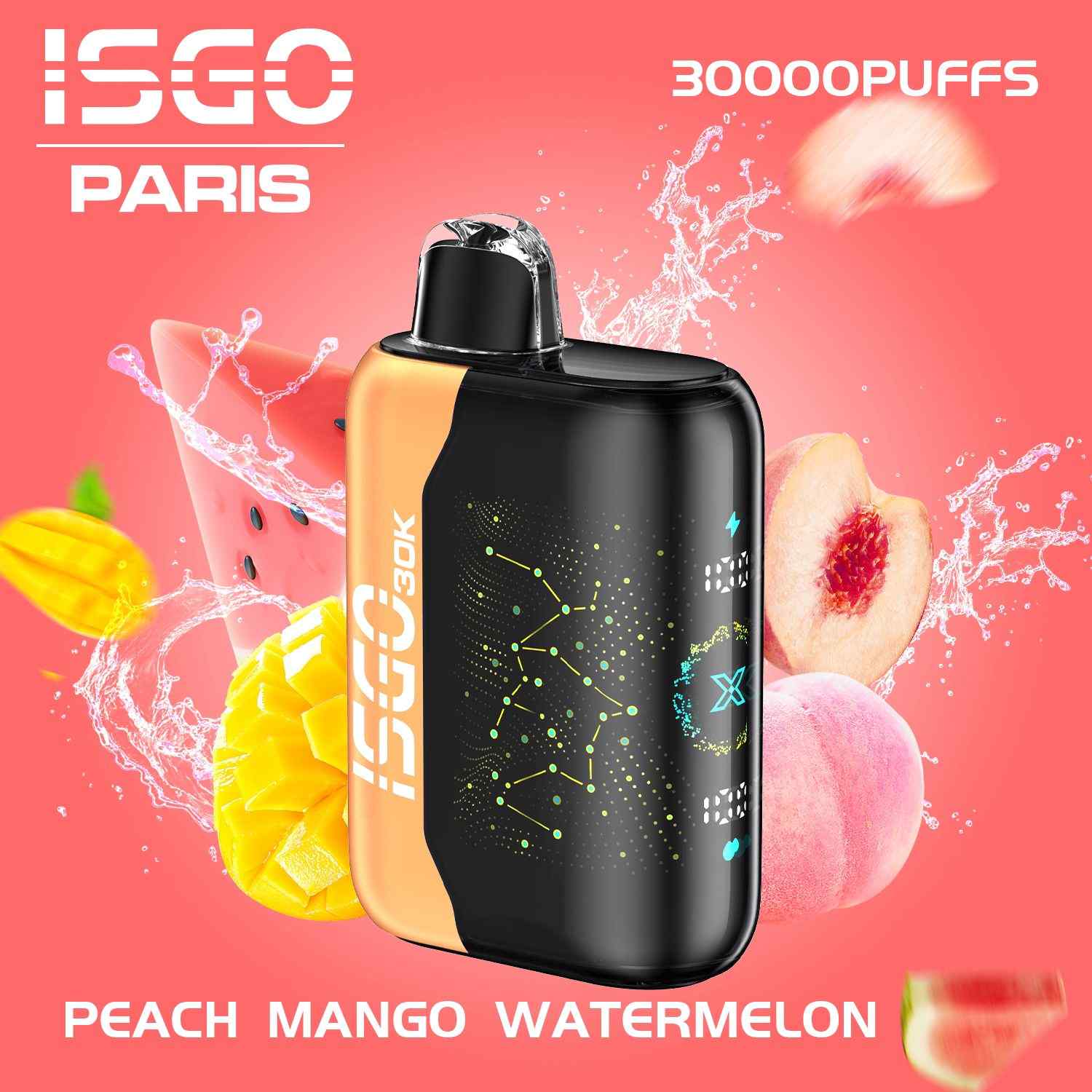 ISGO Paris X 30000 Puffs 50MG Disposable Vape in Dubai - Image 5