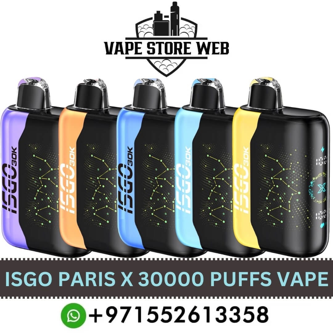 ISGO Paris X 30000 Puffs 50MG Disposable Vape in Dubai
