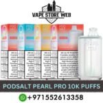 Pod Salt Pearl Pro 10000 Puffs 20MG Disposable Vape in Dubai