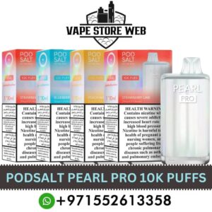 Pod Salt Pearl Pro 10000 Puffs 20MG Disposable Vape in Dubai