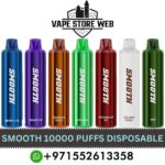 SMOOTH 10000 Puffs 20 MG Disposable Vape in Dubai