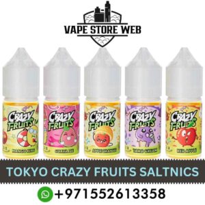 TOKYO Crazy Fruit Salt Nicotine 35MG & 50MG E-Liquid in Dubai