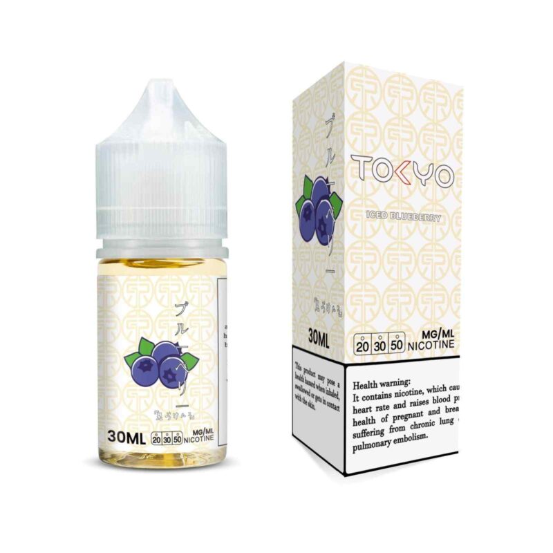 TOKYO SaltNic Price In Dubai ICED BLUEBERRY