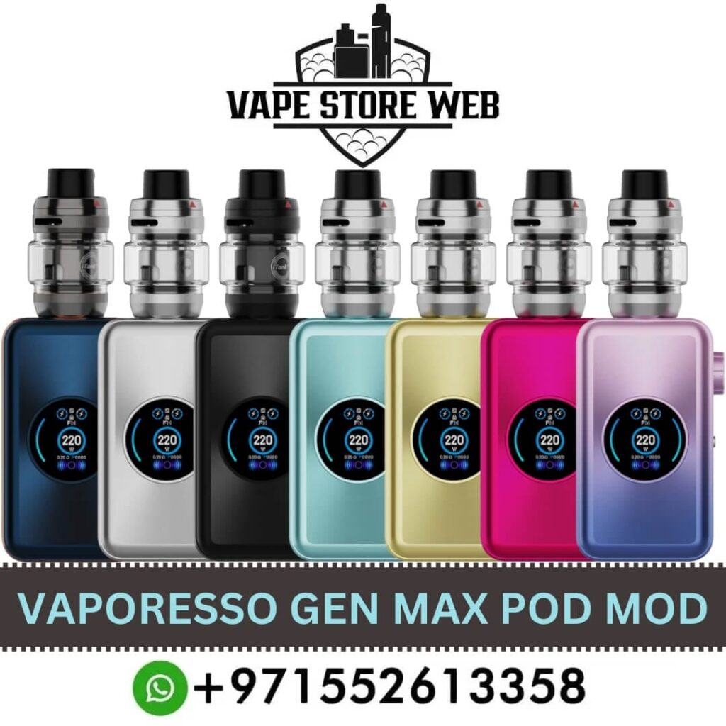 VAPORESSO Gen Max Pod Mod 220W Vape Kit in Dubai