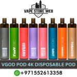 VGOD Pod 4K 4000 Puffs 20MG & 50MG Disposable Vape in Dubai
