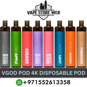 VGOD Pod 4K 4000 Puffs 20MG & 50MG Disposable Vape in Dubai