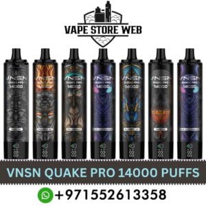 VNSN Quake Pro 14000 Puffs 50mg Disposable Vape in Dubai