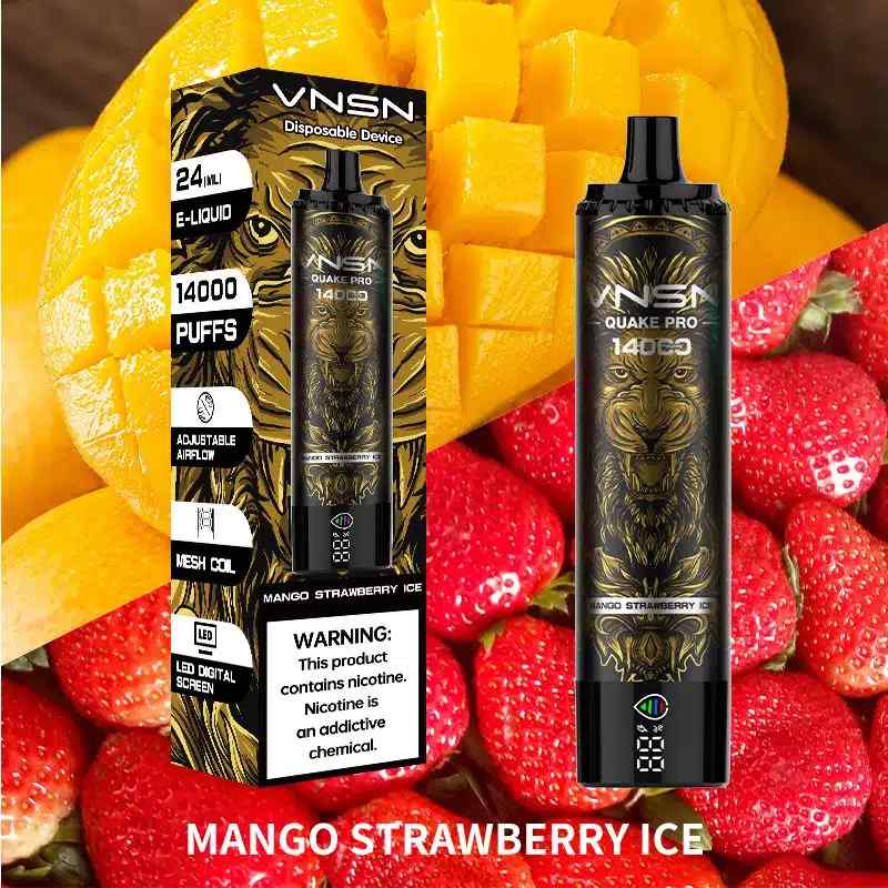 VNSN Quake Pro 14000 Puffs 50mg Disposable Vape in Dubai - Image 8