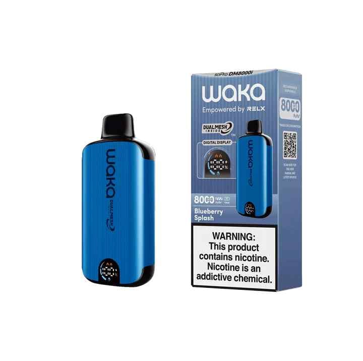 WAKA SoPro DM8000i Disposable 8000 Puffs 20MG Rechargeable Vape in Dubai - Image 14