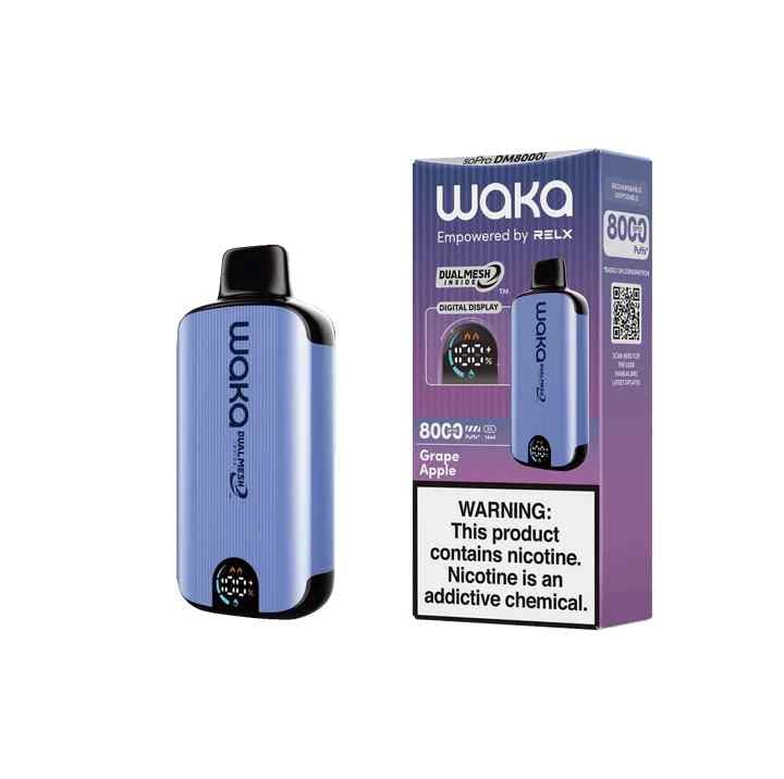 WAKA SoPro DM8000i Disposable 8000 Puffs 20MG Rechargeable Vape in Dubai - Image 9