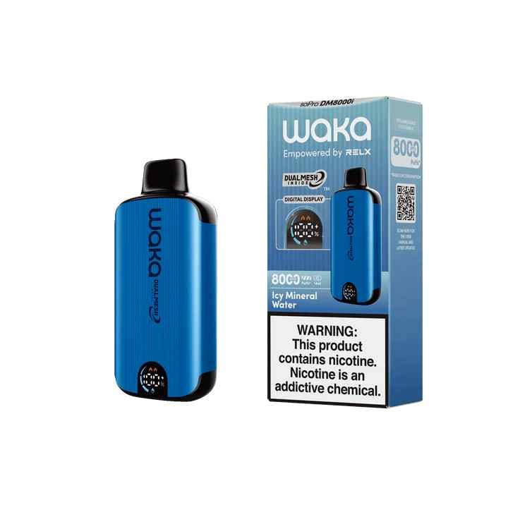 WAKA SoPro DM8000i Disposable 8000 Puffs 20MG Rechargeable Vape in Dubai - Image 8