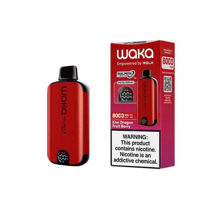 WAKA SoPro DM8000i Disposable 8000 Puffs 20MG Rechargeable Vape in Dubai - Image 7