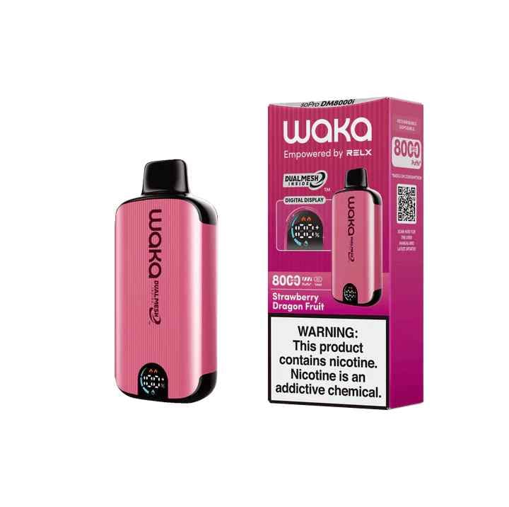 WAKA SoPro DM8000i Disposable 8000 Puffs 20MG Rechargeable Vape in Dubai - Image 4