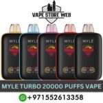 MYLE Turbo 20000 Puffs 50MG Disposable Vape