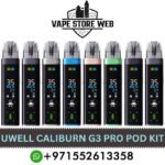 UWELL Caliburn G3 Pro Pod System 35W Vape Kit in Dubai