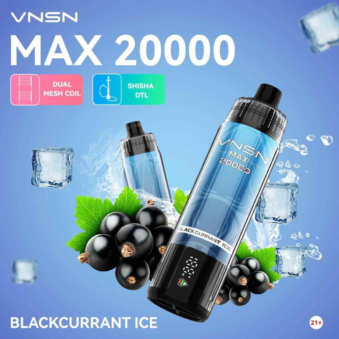 VNSN Max 20000 Puffs 50MG Disposable Vape in Dubai - Image 14