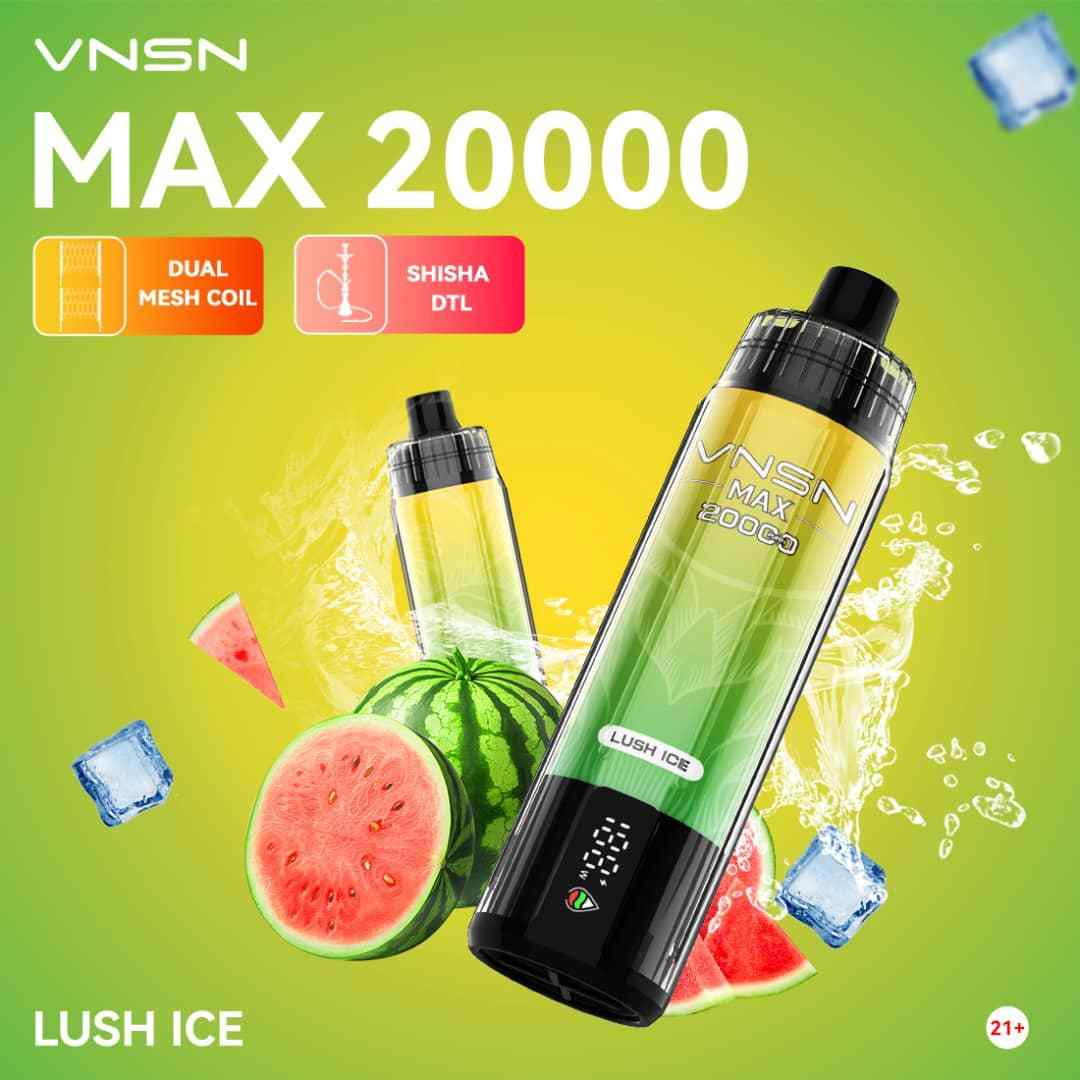 VNSN Max 20000 Puffs 50MG Disposable Vape in Dubai - Image 9