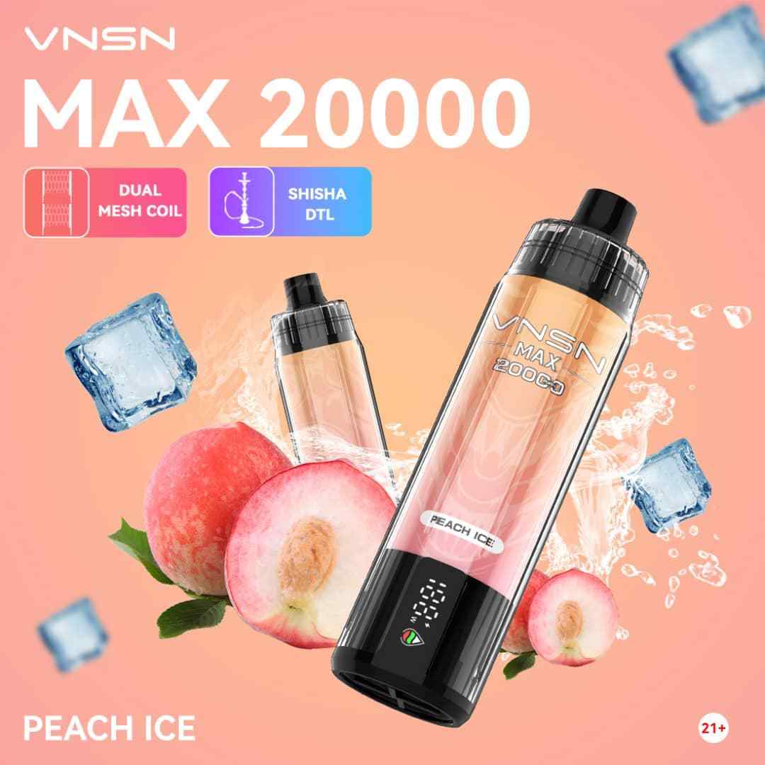 VNSN Max 20000 Puffs 50MG Disposable Vape in Dubai - Image 7