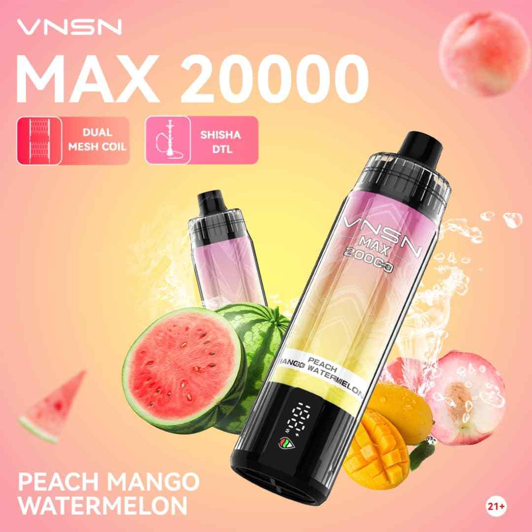 VNSN Max 20000 Puffs 50MG Disposable Vape in Dubai - Image 6