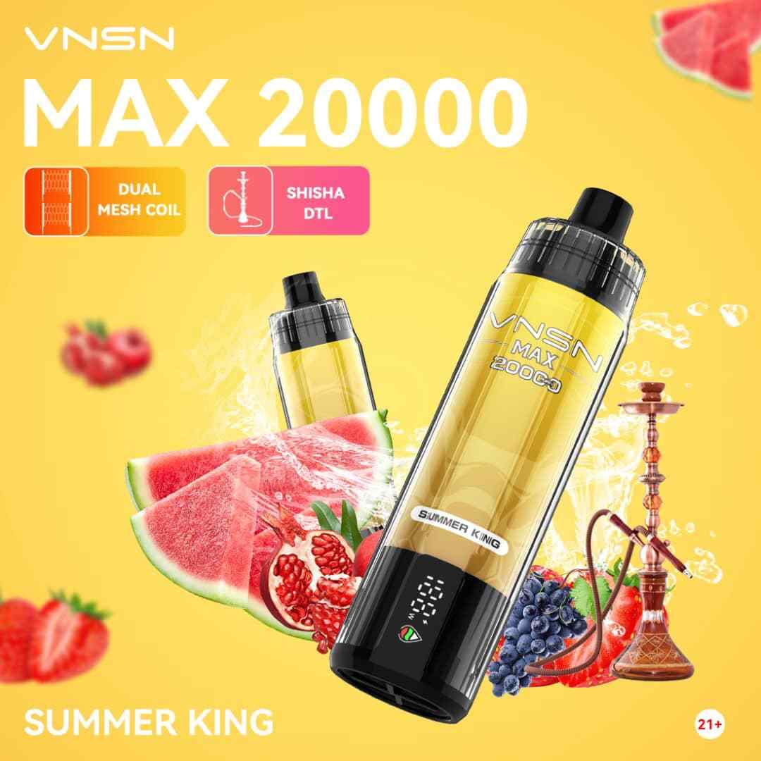 VNSN Max 20000 Puffs 50MG Disposable Vape in Dubai - Image 4