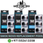 SMOK Novo Replacement Pods in Dubai