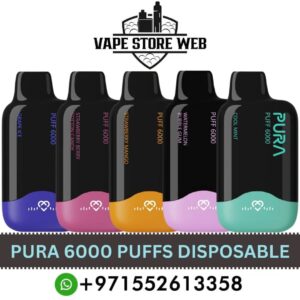 PURA 6000 Puffs 20MG Disposable Vape in Dubai