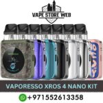VAPORESSO Xros 4 Nano Pod System in Dubai
