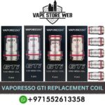 VAPORESSO GTI Replacement Coils in Dubai - 5PCS