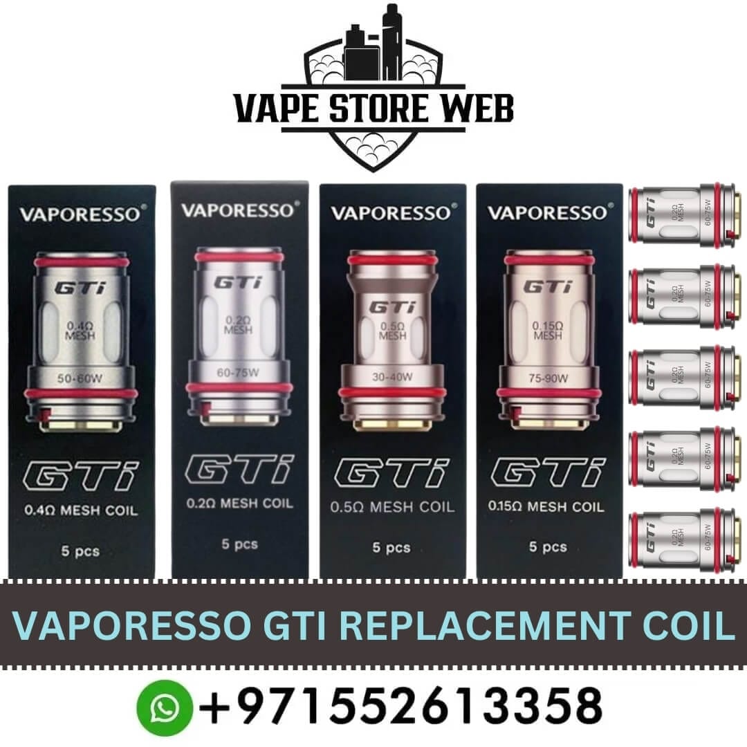 VAPORESSO GTI Replacement Coils in Dubai - 5PCS
