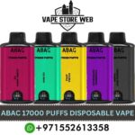ABAC 17000 Puffs Dual Mesh 50MG Disposable Vape in Dubai