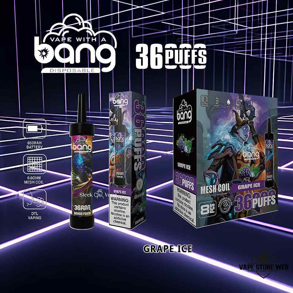 BANG 36000 Puffs Nicotine 50mg Disposable Vape in Dubai - Image 10