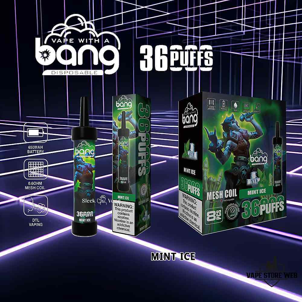 BANG 36000 Puffs Nicotine 50mg Disposable Vape in Dubai - Image 9