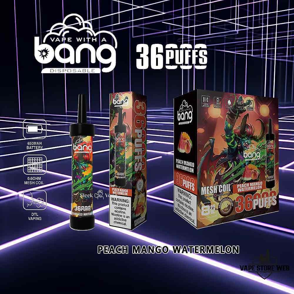 BANG 36000 Puffs Nicotine 50mg Disposable Vape in Dubai - Image 7