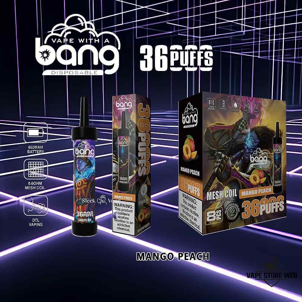 BANG 36000 Puffs Nicotine 50mg Disposable Vape in Dubai - Image 6