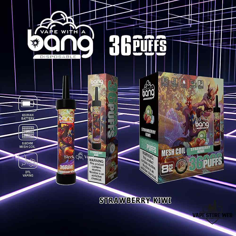 BANG 36000 Puffs Nicotine 50mg Disposable Vape in Dubai - Image 5