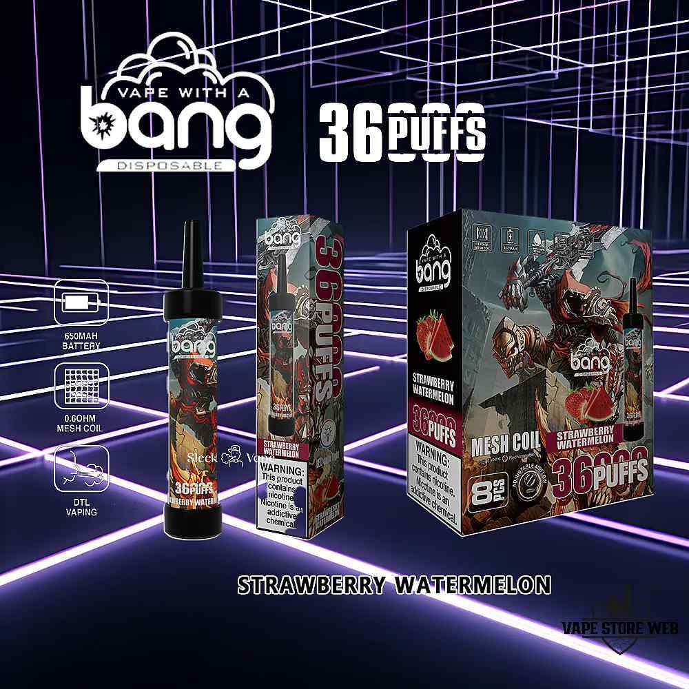 BANG 36000 Puffs Nicotine 50mg Disposable Vape in Dubai - Image 4