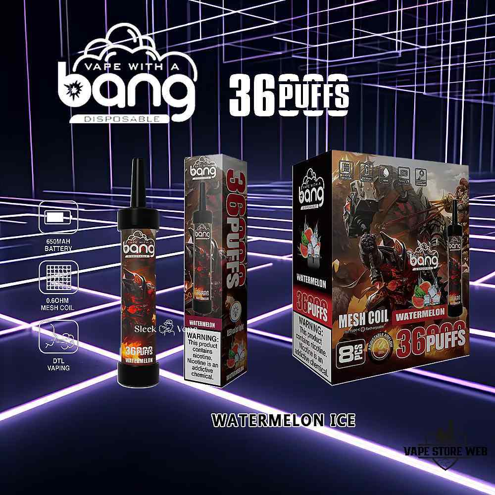 BANG 36000 Puffs Nicotine 50mg Disposable Vape in Dubai - Image 2