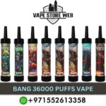 BANG 36000 Puffs Nicotine 50mg Disposable Vape in Dubai