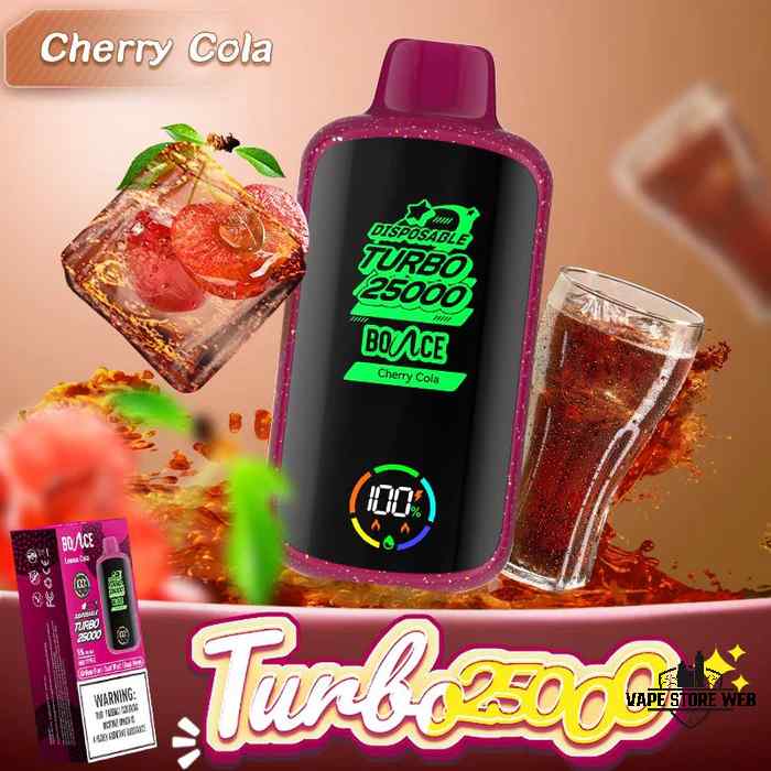 BOUNCE Turbo 25000 Puffs 50MG Disposable Vape in Dubai - Image 13