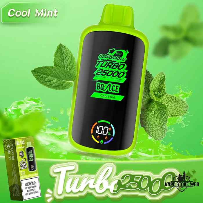 BOUNCE Turbo 25000 Puffs 50MG Disposable Vape in Dubai - Image 12