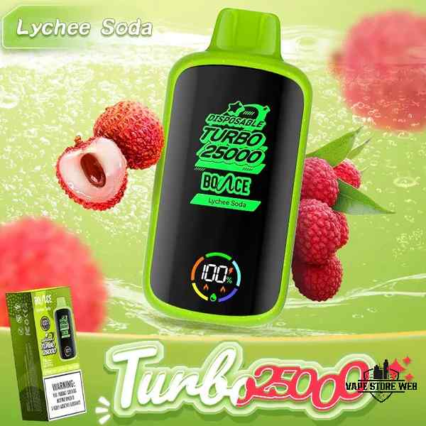 BOUNCE Turbo 25000 Puffs 50MG Disposable Vape in Dubai - Image 9