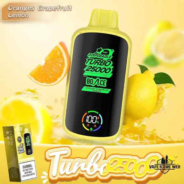 BOUNCE Turbo 25000 Puffs 50MG Disposable Vape in Dubai - Image 7