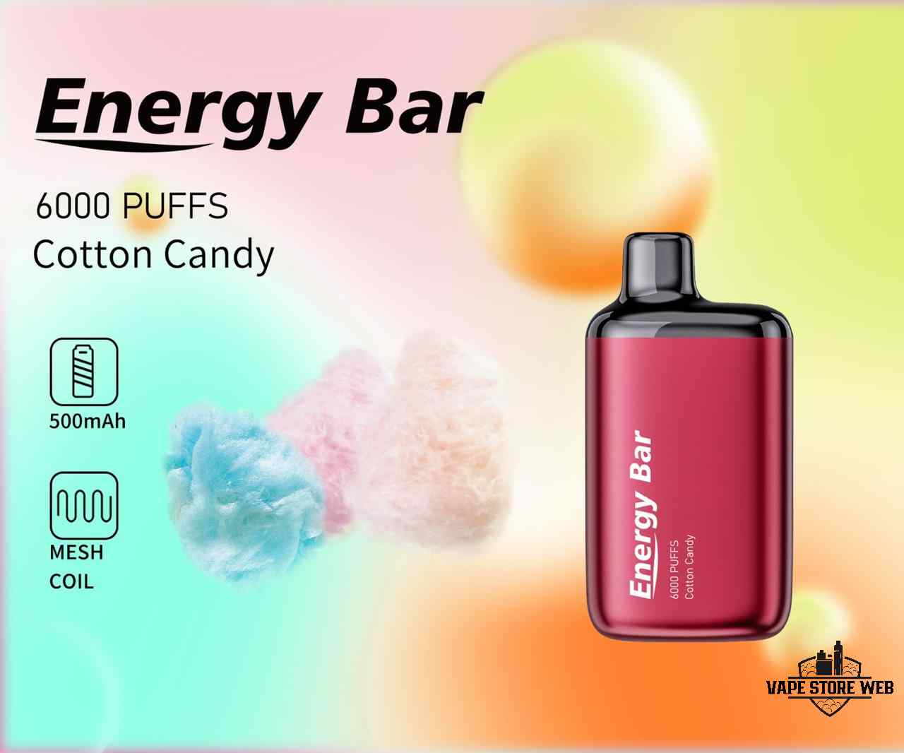 KK ENERGY Bar 6000 Puffs Nicotine 50mg Disposable Vape in Dubai - Image 16