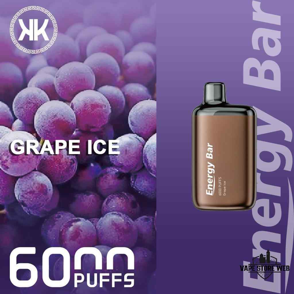 KK ENERGY Bar 6000 Puffs Nicotine 50mg Disposable Vape in Dubai - Image 14