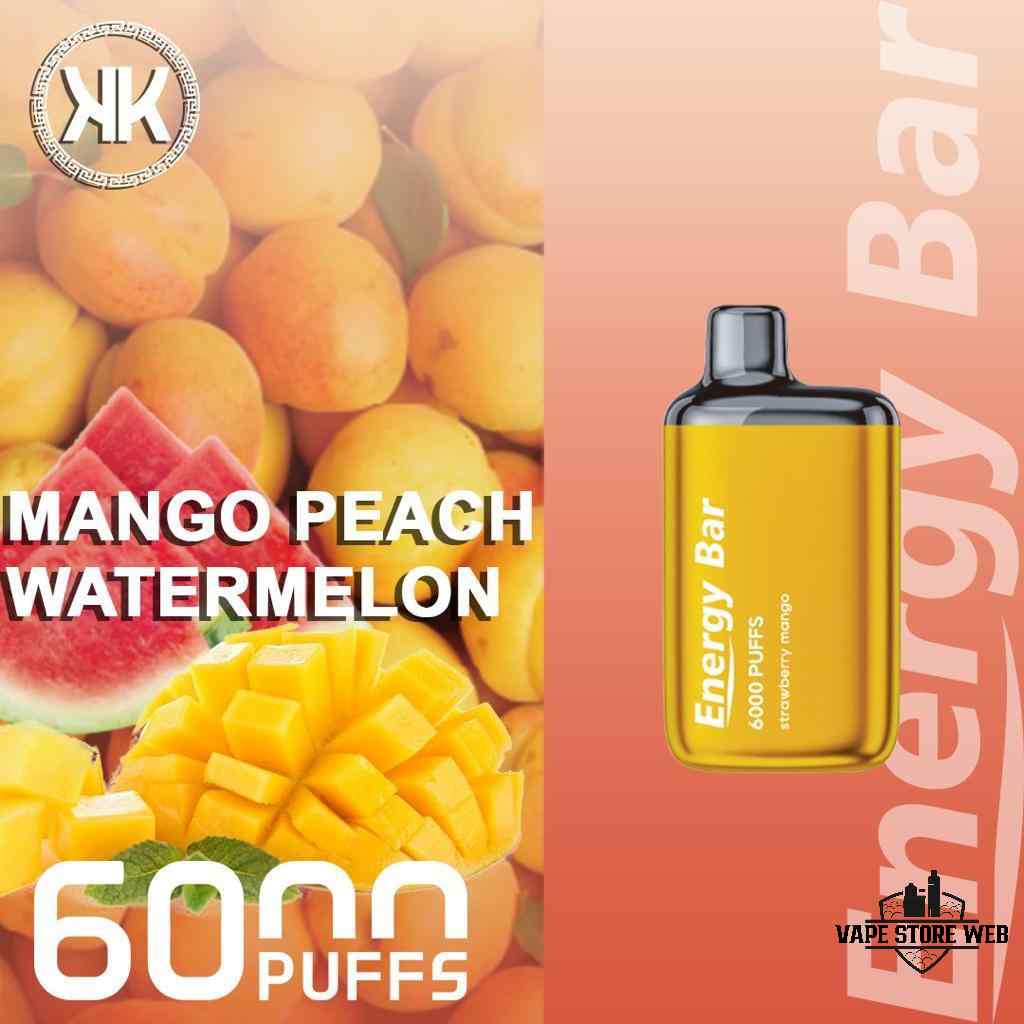 KK ENERGY Bar 6000 Puffs Nicotine 50mg Disposable Vape in Dubai - Image 11