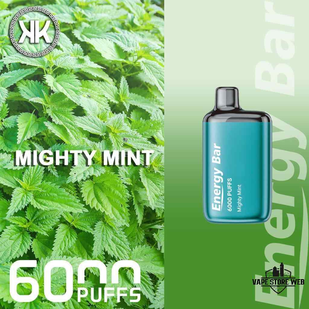KK ENERGY Bar 6000 Puffs Nicotine 50mg Disposable Vape in Dubai - Image 10