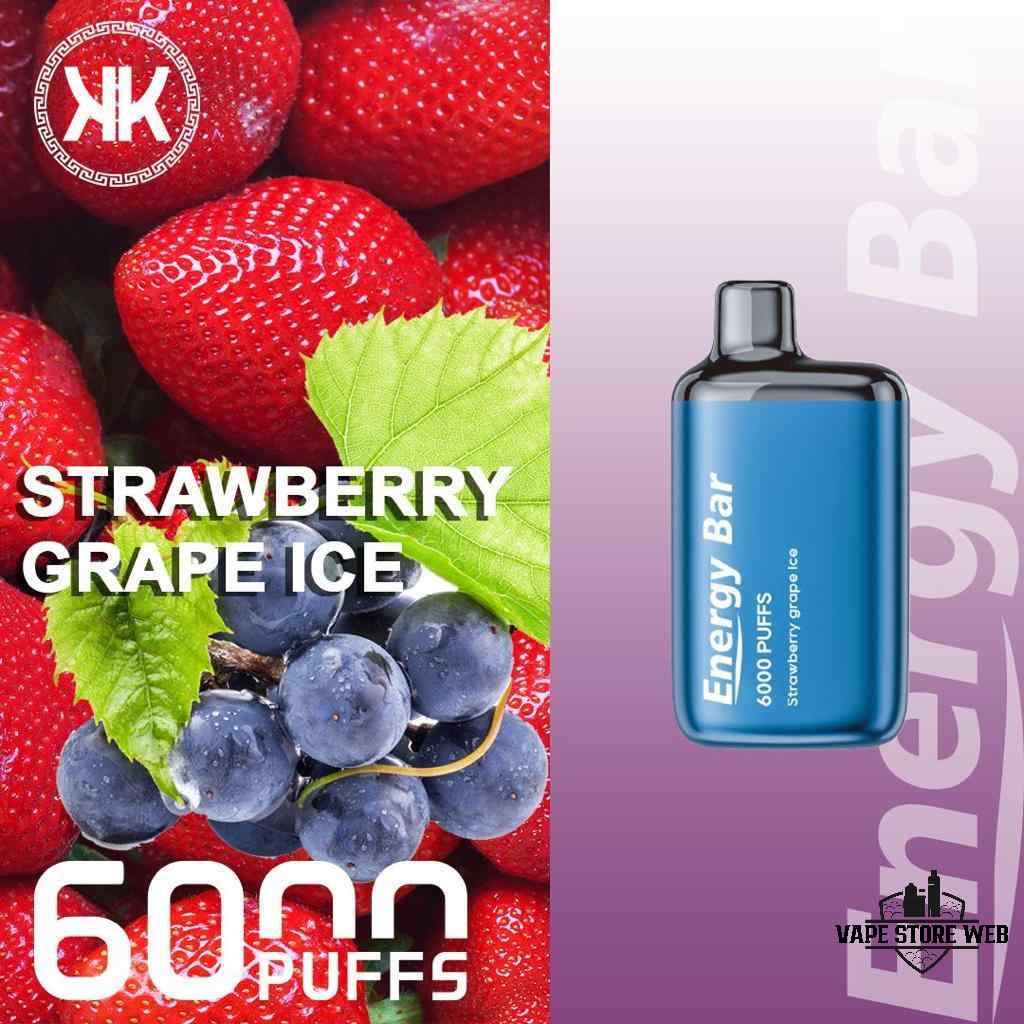 KK ENERGY Bar 6000 Puffs Nicotine 50mg Disposable Vape in Dubai - Image 7